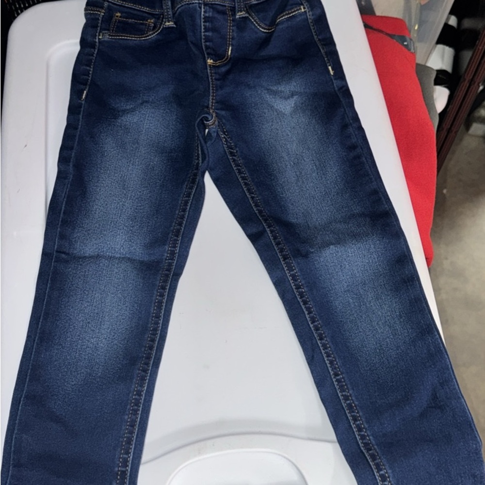 Dark Blue Denim Jeans